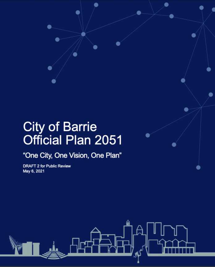 barrie official plan cover 2021