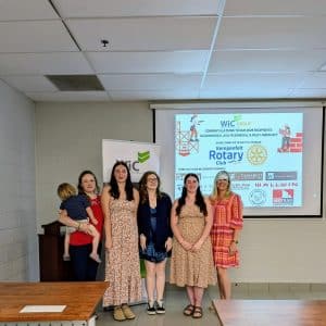 Women in Construction group bursary award winners from among 14 applicants and bursary sponsors lsted