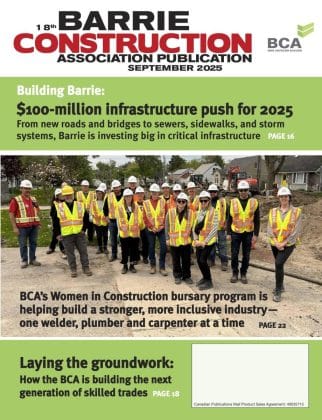 2025 annual Barrie Construction Association (BCA) publication released