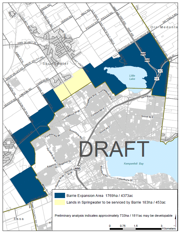 city of barrie boundary